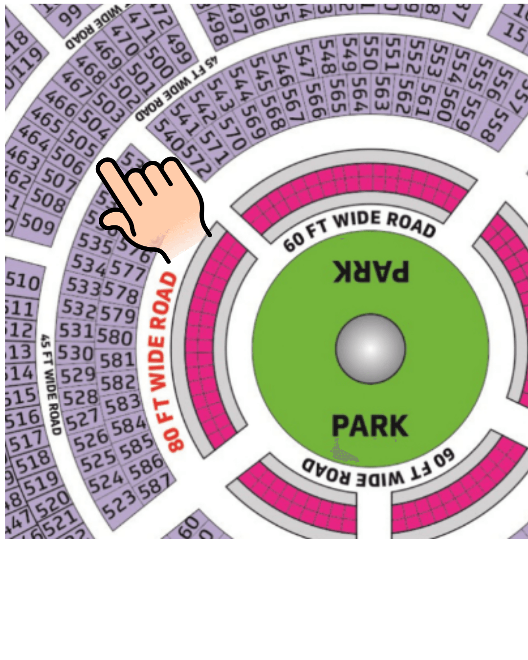 DHA Gujranwala - 1 Kanal Residential Plot for Sale - Sector Q-4, Plot No. 505