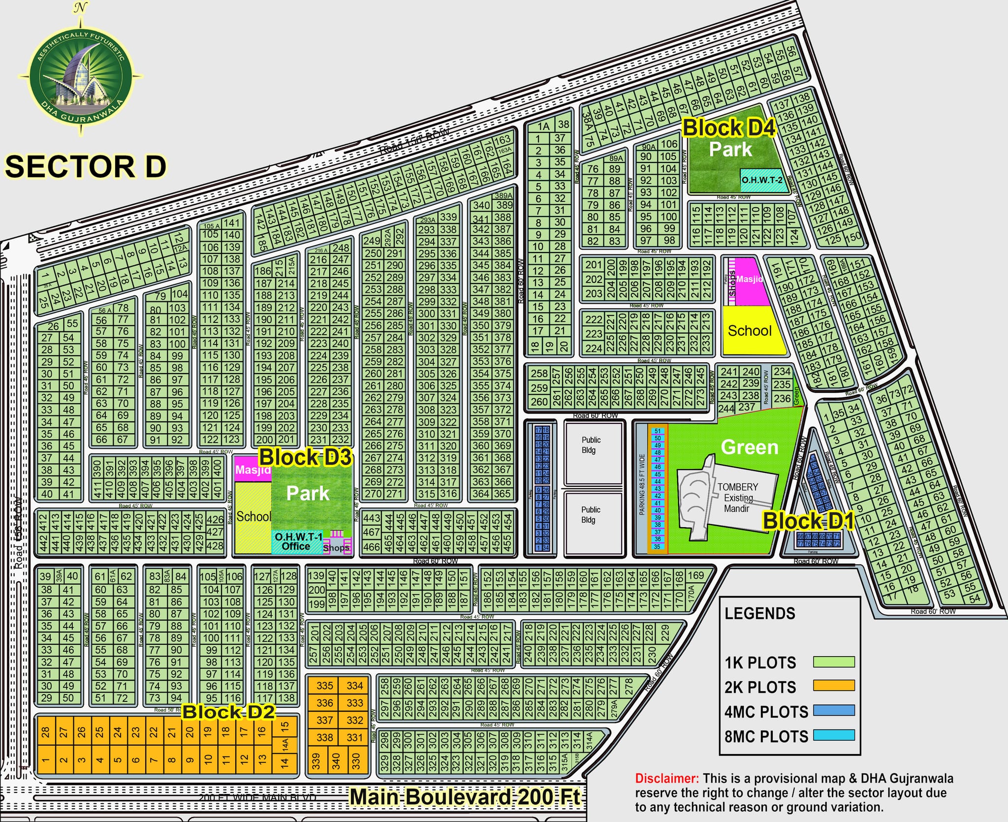 DHA Gujranwala Sector D Map: Complete Guide for Investors & Home Buyers