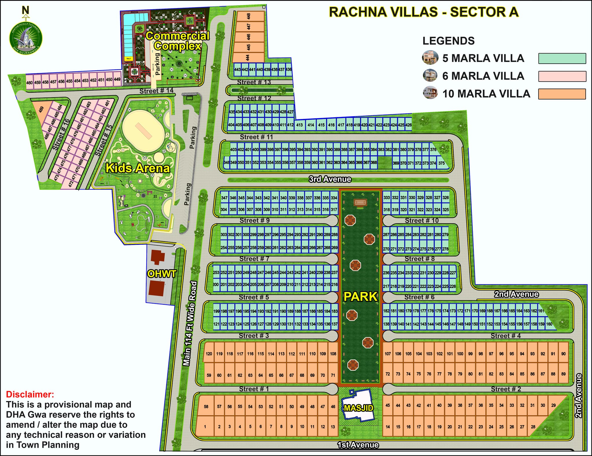 Rachna Villas - Sector A Map : Complete Guide for Investors & Home Buyers