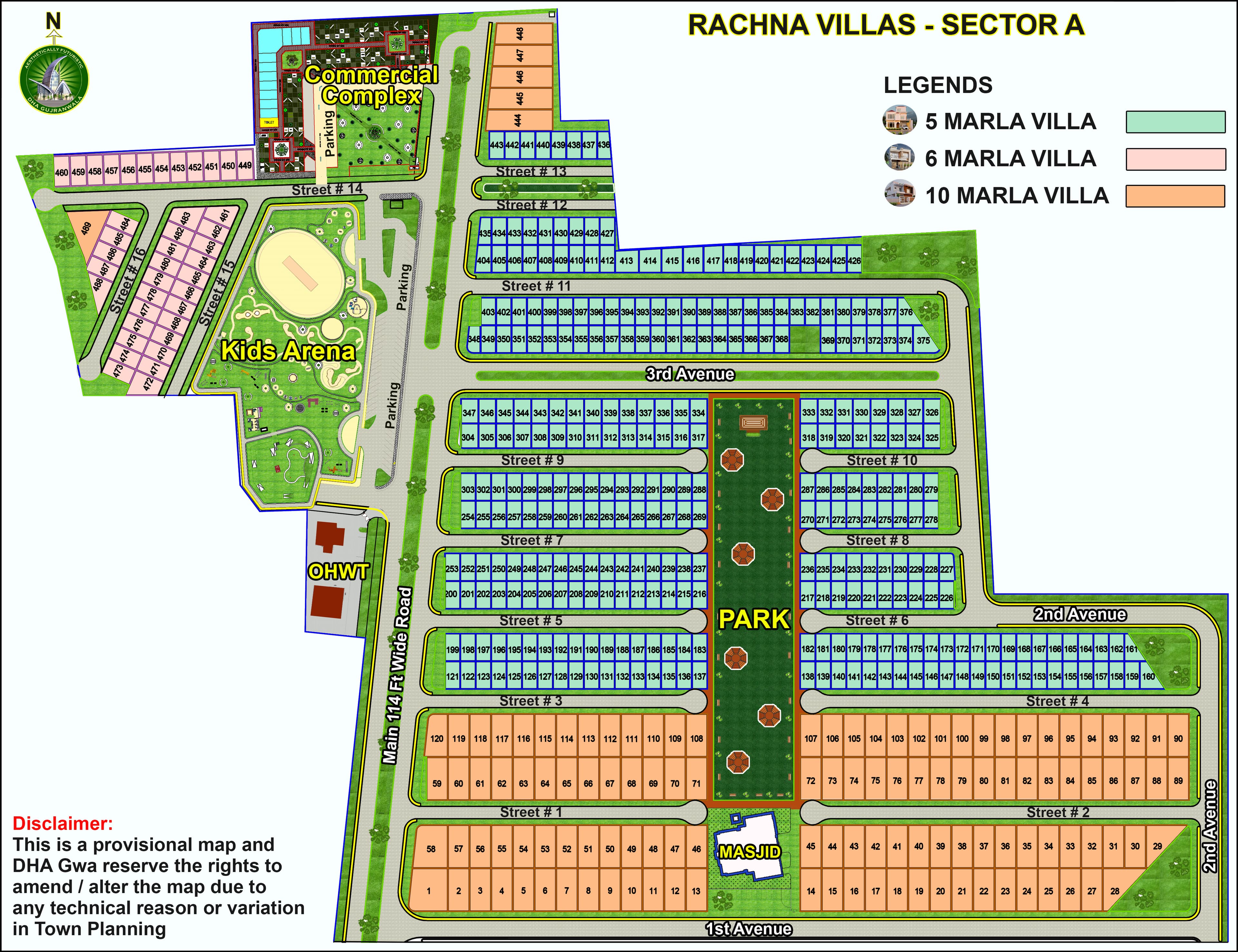 Rachna Villas - Sector A Map : Complete Guide for Investors & Home Buyers