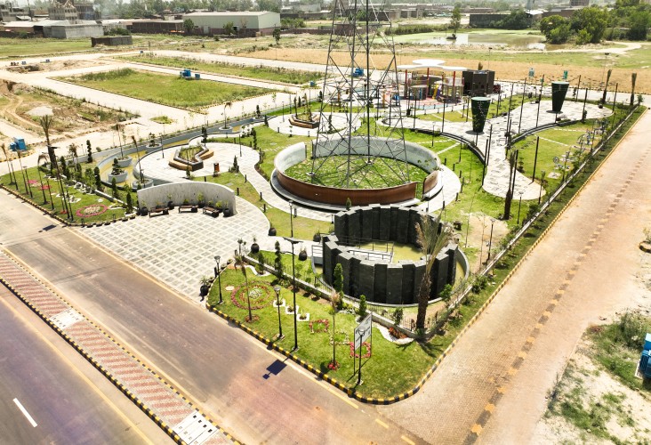10 Marla Plot for Sale in Sector A DHA Gujranwala