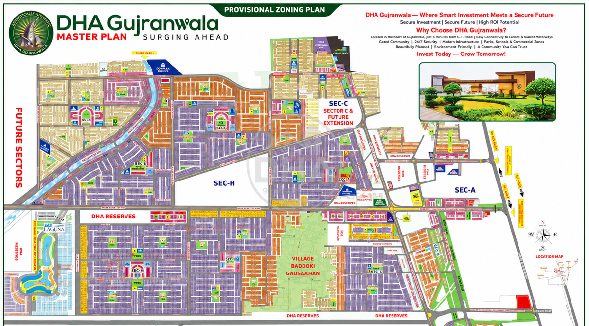 DHA Gujranwala Master Plan Explained
